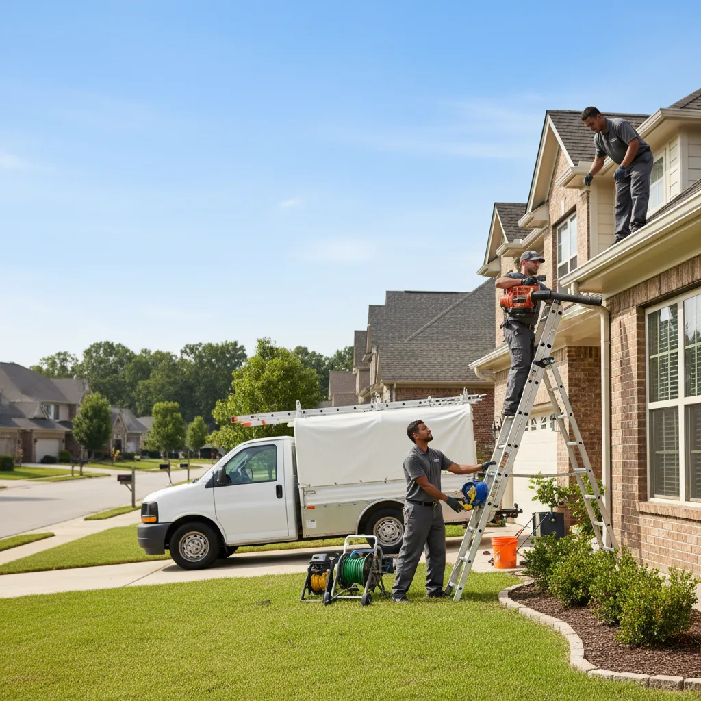 Home Gutter Service in Staley, NC near me